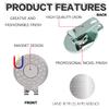 ONEDIGI 6PCS Golf Hat Clips Magnetic Golf Ball Marker Holders for Golf Hats Caps Gloves Nickel-Plated Alloy Clips for Metal Golf Ball Markers Professional Golf Training Aids Accessories (Silver) view 4