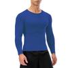 Men's Compression Shirts Long Sleeve Athletic T Shirt Workout Cool Dry Running Tops Gym Undershirts Sports Baselayers 1/2 Pack view 2