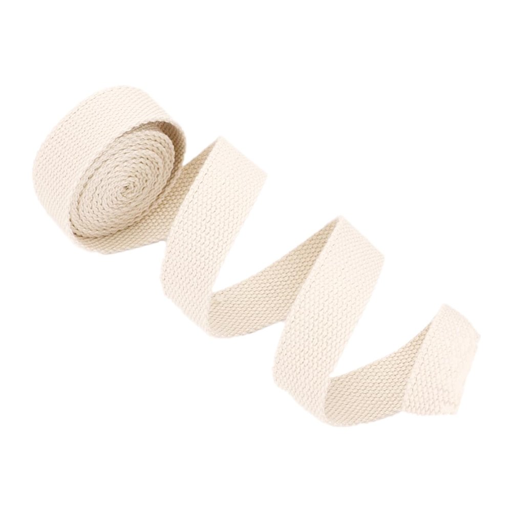3/4 inch Webbing Strap - Cotton Webbing Straps for Bags - 5 Yards/roll