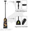 Z&J SPORT Adjustable Dragon Boat Paddle, IDBF Approved Carbon Fiber Paddle, Dragon Graphic Paddle with Adjuster for Dragon Boat Race with Adjustable T Handle (SEP2) view 4