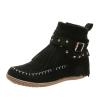 Cowgirl Boots Women Wide Calf Zipper Fringe Cowgirl boots Women's Western Cowboy Ankle Boots Mid Calf Fashion Party Short Booties Classic Casual Winter Walking Shoes view 1