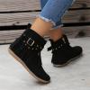 Cowgirl Boots Women Wide Calf Zipper Fringe Cowgirl boots Women's Western Cowboy Ankle Boots Mid Calf Fashion Party Short Booties Classic Casual Winter Walking Shoes view 4