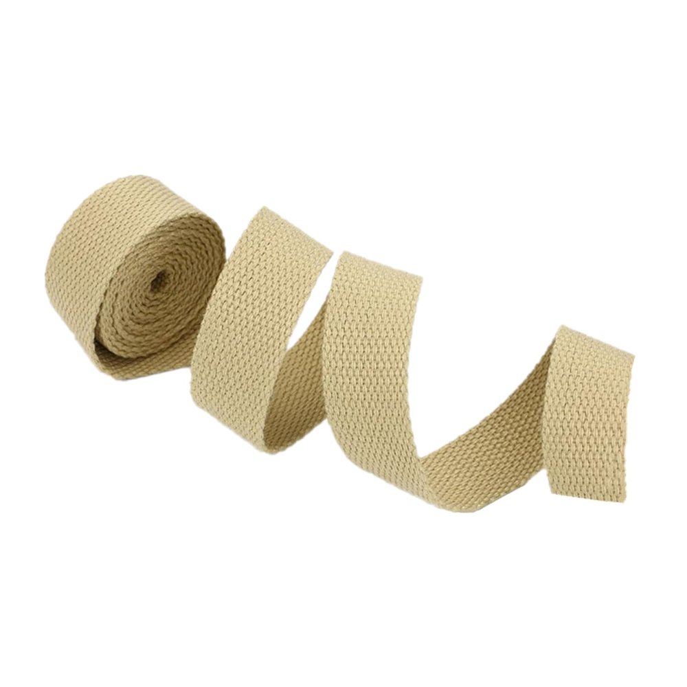 3/4 inch Webbing Strap - Cotton Webbing Straps for Bags - 5 Yards/roll