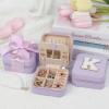 CHMI Purple Jewelry Box, Travel Jewelry Organizer, Women's Gifts - Birthday, Christmas view 3