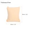 uxcell 10Pcs Bracelet Watch Pillow, 3.54" x 3.15" Flannelette Jewelry Display Pillows for Bangle Cushions Display Storage, Beige view 2