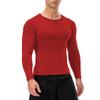 Men's Compression Shirts Long Sleeve Athletic T Shirt Workout Cool Dry Running Tops Gym Undershirts Sports Baselayers 1/2 Pack view 2