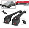 acpar Compatible with Aston Martin (DBX707) 2022-2025 ACE-2 Car Roof Rack Cross Bar Black Aluminium 2 Bars view 3