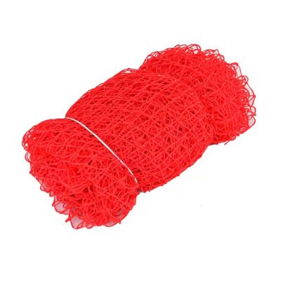 HJZALMI Sports Barrier Net, Safety Backstop BarricadeSoccer Backstop Net, Fence for Ski Resort Mesh, Playground Outdoor Fence, Customizable (Color : Red-mesh10cm, Size : 1mx5m)