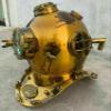 ALFA NAUTICAL Antique Diving Helmet US Navy Mark V Deep Sea Scuba Marine Divers Helmet view 2