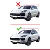 acpar Compatible with Porsche Cayenne 3 (9YA) 2018-2025 ACE-2 Car Roof Rack Cross Bar Black Aluminium 2 Bars view 3