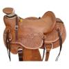 AHS us Awesome Floral Design Roping Ranch Wade Western Saddle (17") view 3
