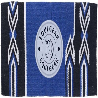 EQUIGEAR Horse Western Ranch Saddle pad/New Zealand Wool Western Saddle Blanket Top Wool Saddle pad Size 34" L x 36" W (Customization Available) z146