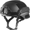 CMAIR4U Airsoft Helmet Mich 2000 Tactical Helmet with Ear Protection, Front NVG Mount and Side Rail (Black) view 1