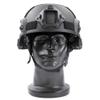CMAIR4U Airsoft Helmet Mich 2000 Tactical Helmet with Ear Protection, Front NVG Mount and Side Rail (Black) view 3