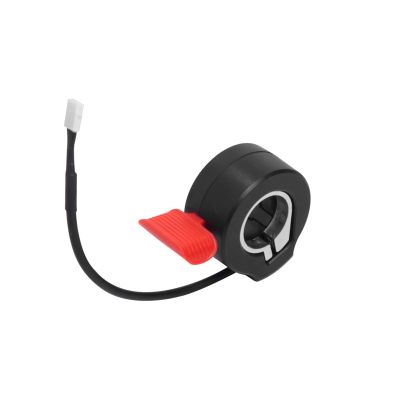 BBAUER Electric Scooter Finger Throttle Booster Hall Sensor Electric Bike Thumb Throttle E-Bike Accelerator Grip Throttle (Color : Red)