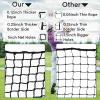 Parslue Heavy Duty Nylon Golf Practice Net, 10x30ft - Indoor/Outdoor with Hanging Kit view 3