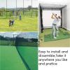 Parslue Heavy Duty Nylon Golf Practice Net, 10x30ft - Indoor/Outdoor with Hanging Kit view 4
