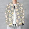 Small Daisy Flower Lightweight Bomber Jacket Men Golf Fashion Coat Track Jackets Casual Windbreaker Shirt 5XL view 2