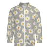 Small Daisy Flower Lightweight Bomber Jacket Men Golf Fashion Coat Track Jackets Casual Windbreaker Shirt 5XL view 4