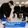 The Hockey Marker for Rink and Training  Long Lasting Line Marker for Center and Skill Lines on Ice, Designed for Hockey Coaches and Goalies, Used in Ice Hockey Practice and Training Drills - Blue view 3