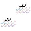 BESPORTBLE 10pairs Uv Protection Arm Sleeves Silk Oversleeve for Men Women Breathable Sun Protector Sleeves for Outdoor Driving Golfing Fishing view 1