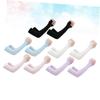 BESPORTBLE 10pairs Uv Protection Arm Sleeves Silk Oversleeve for Men Women Breathable Sun Protector Sleeves for Outdoor Driving Golfing Fishing view 2