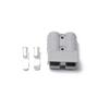 FAVOMOTO 3pcs Power Connector with Protective Cover Double Pole Quick Connect Disconnect for Forklifts and Trailers Polycarbonate and Grey view 4