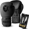 FIGHTR Kids Boxing Gloves and More Stability | Junior Boys and Girls | Boxing, MMA, Muay Thai, Kickboxing & Martial Arts 04 06 oz | incl. Carry Bag view 1