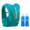 12L High Capacity Hydration Backpack with 2*450ML Soft Flask Lightweight Trail Running Vest for Hiking, Cycling, Climbing, Camping (Turquoise with 2*450ml Soft Flask, M/L) view 1