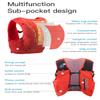 12L High Capacity Hydration Backpack with 2*450ML Soft Flask Lightweight Trail Running Vest for Hiking, Cycling, Climbing, Camping (Turquoise with 2*450ml Soft Flask, M/L) view 4