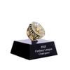 guancrown 2023 Fantasy Football Championship Trophy Ring | Award For Fantasy Football League Winner (size 10, ring with case) view 1