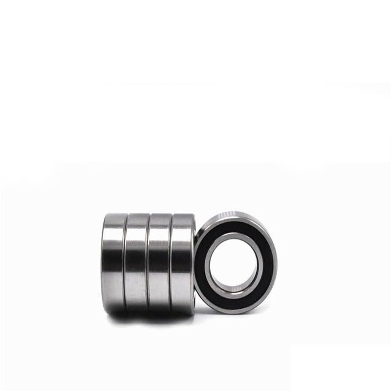 6801 10PCS ABEC-5 ABEC-3 ABEC-1 6801-2RS 6801RS 6801 2RS RS 12x21x5 mm Thin Wall Rubber Seal Deep Groove Ball Bearing (Size : 6801-2RS, Color : ABEC 1)