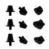12x Football Boot Spikes, Soccer Anti Slip Screw in Football Cleats Replacement Spikes for Athletic, Sneakers, 13mm 15mm, Black with Wrench view 4