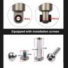 Mountain Bike Oil Spring Rear Shock Absorber, 120 125 150 165 190mm 750 1000lbs With Bushing And Screw Aluminum Alloy (Size : 125mm/750Lbs) view 3