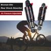 Air Pressure Rear Shock Absorber Mountain Bike, Folding Bike Air Pressure Adjustable 150/165/190mm Rear Shock Accessories (Size : 190mm) view 2