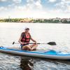 BESPORTBLE 1set Adjustable PVC Shaft Kayak Lightweight Portable for Surfing Boats and Inflatable Rafts Leaf for Easy Storage and Transport view 2