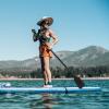 BESPORTBLE 1set Adjustable PVC Shaft Kayak Lightweight Portable for Surfing Boats and Inflatable Rafts Leaf for Easy Storage and Transport view 4