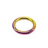 BREAKA Metal Spring Gate O Ring Openable Leather Bag Handbag Belt Strap Buckle Keyring Luggage Pendant Dog Chain Snap Clasp Clip Hook (Color : Antique Gold, Size : Inner 38mm) view 1