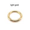 BREAKA Metal Spring Gate O Ring Openable Leather Bag Handbag Belt Strap Buckle Keyring Luggage Pendant Dog Chain Snap Clasp Clip Hook (Color : Antique Gold, Size : Inner 38mm) view 2