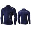 BaMfy compression shirt Men's tight shirt long sleeve gym sports fitness base shirt, Sports Training Shirt(A5,XX-Large) view 2