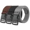 AQKTADXI Mens Belts Ultimate Nylon Buckle Belt for Men VersatileTactical Belt Golf Belt and Adjustable. Mission Belts for Men 3Pack view 1