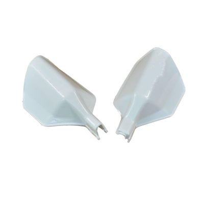 SCMYK for Yamaha for XT350 for XT600 for XTZ750 750 600 for 660Z for TT350 for TT600 A Pair Plastic Brush Handguard (Color : White)