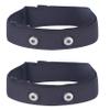 Rich Green Valley Heart Rate Monitor Replacement Chest Strap Fits for Polar Wahoo Tickr Garmin Chest Belt Black Standard view 1