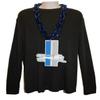 aminco Detroit Lions Throwback Logo NFL Fan Chain, Blue view 2