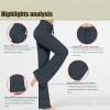 2025 Womens Wide Leg Yoga Leggings Drawstring Elastic High Waist Gym Sports Tights Pant Workout Casual Loose Trousers view 4