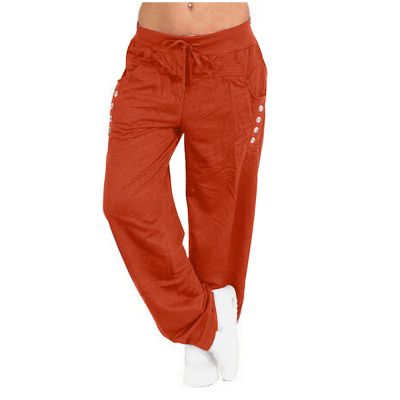 2025 Sweatpants Women Drawstring Elastic Waist Loose Fit Crop Straight Pants Running Workout Casual Trousers