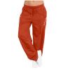2025 Sweatpants Women Drawstring Elastic Waist Loose Fit Crop Straight Pants Running Workout Casual Trousers view 1