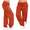 2025 Sweatpants Women Drawstring Elastic Waist Loose Fit Crop Straight Pants Running Workout Casual Trousers view 2