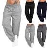Sweatpants Women Drawstring Elastic Waist Loose Fit Crop Straight Pants Running Workout Casual Trousers view 1