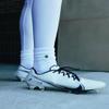 NXTRND 3 Pairs Compression Sports Crew Socks for Men, Cushion Athletic Socks, Basketball, Football and Running (White, S/M) view 2